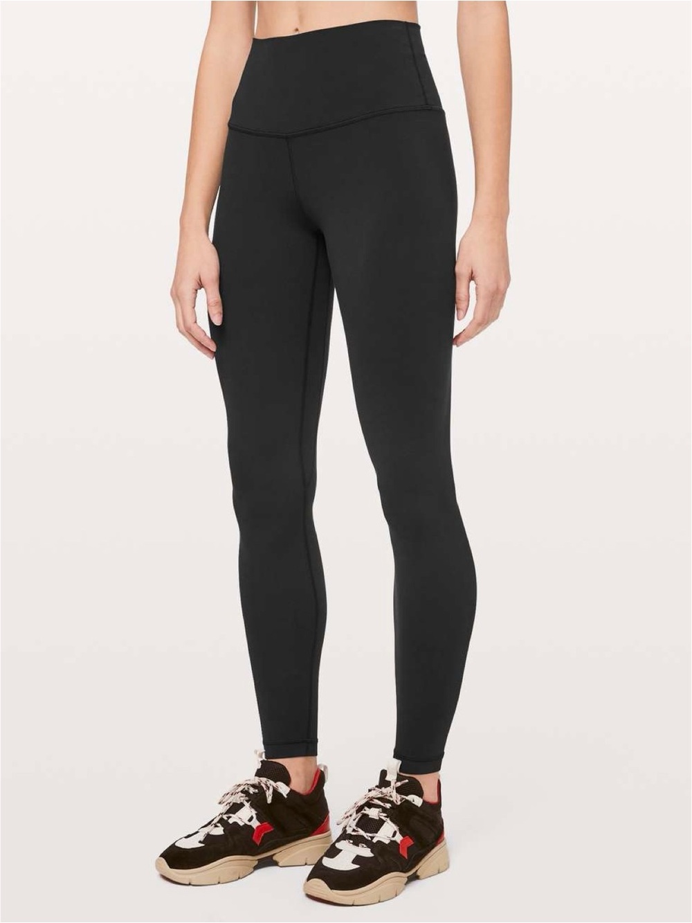 Lululemon “Align” black high-rise 28” inseam leggings (size 12)